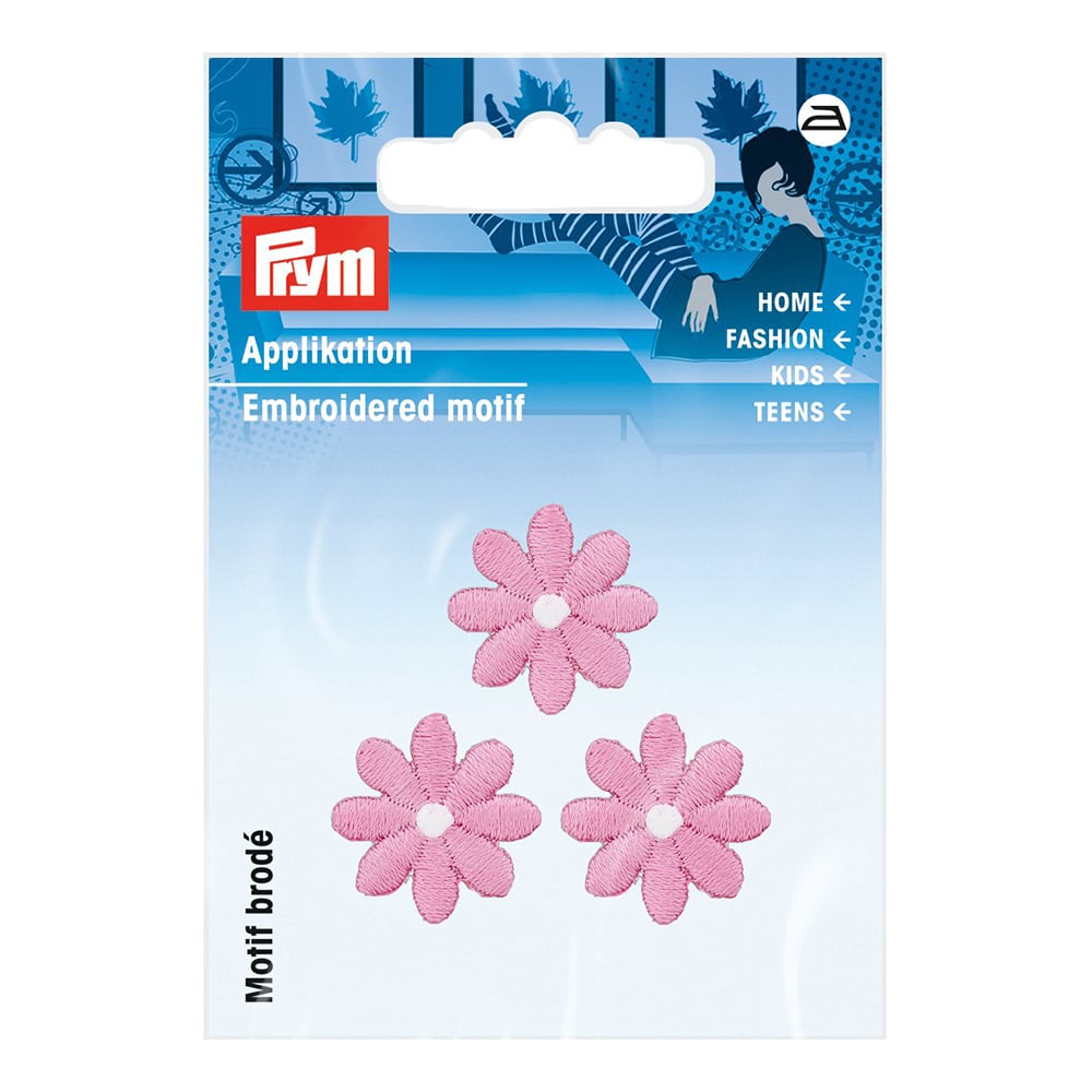 Strykemerke – blomster liten rosa