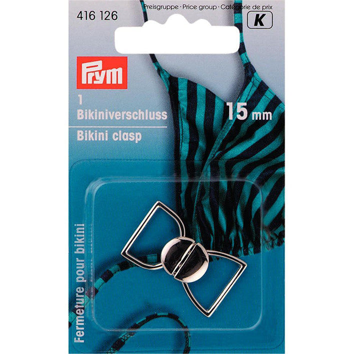 Prym Bikinilås 15Mm 1Stk