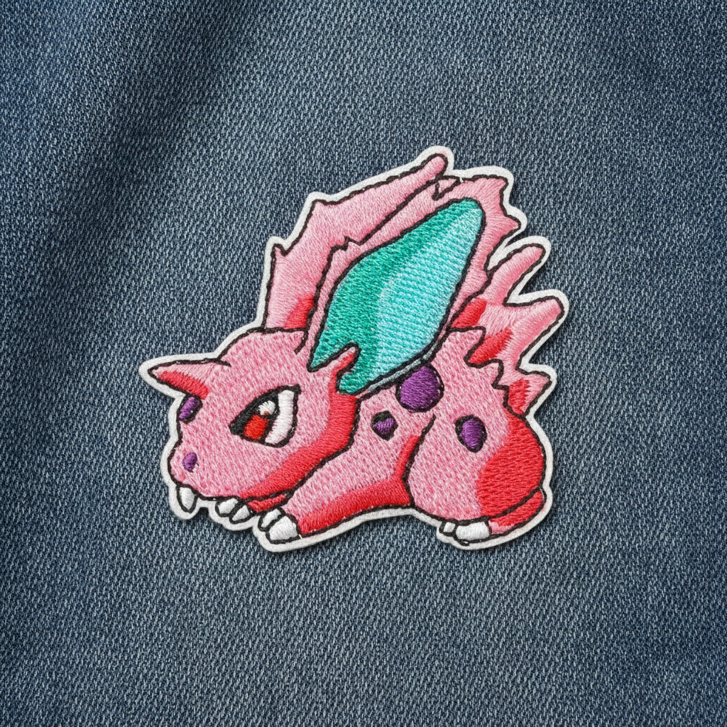 Brodert strykemerke av Nidoran