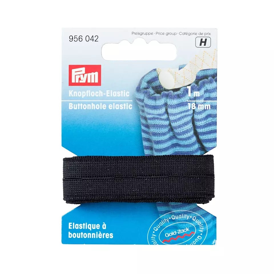 Knappehullstrikk 18Mm