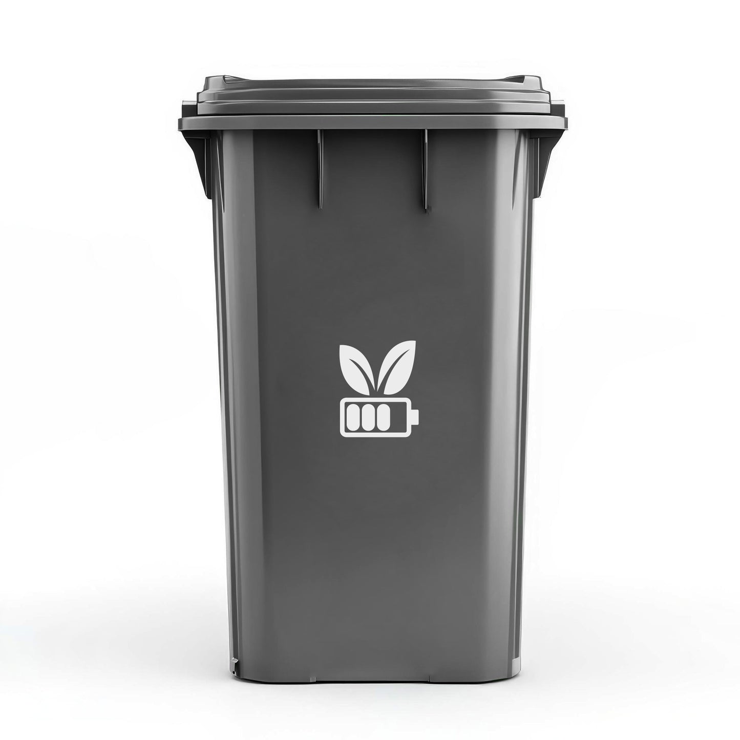 Søppeldunk dekor batteri