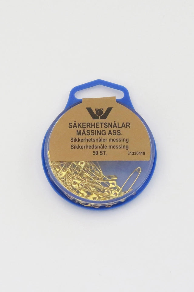 Sikkerhetsnåler assortert 50pk