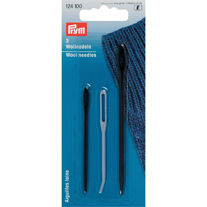 Ullnåler Plast Assortert