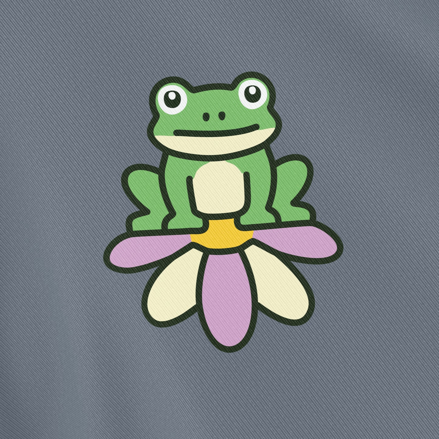 Frosk På Blomst