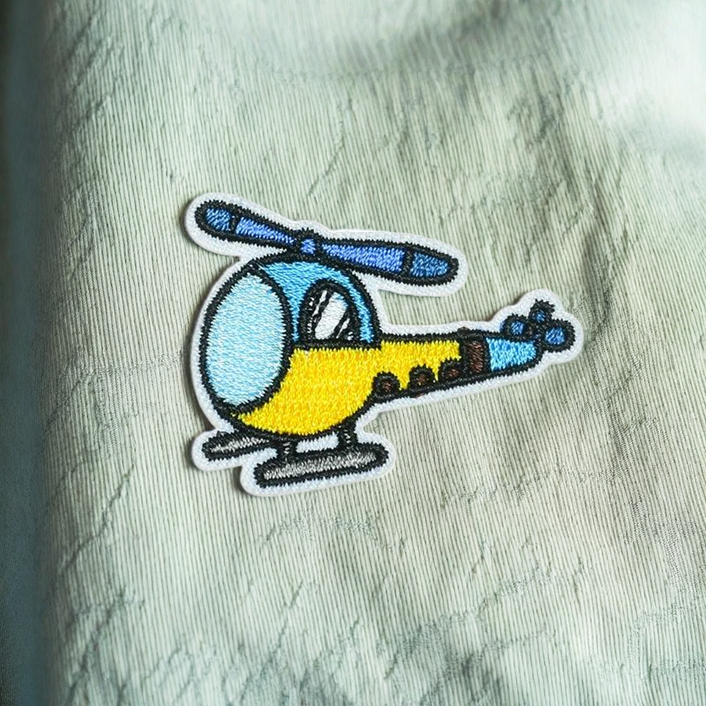 Helikopter Strykelapp