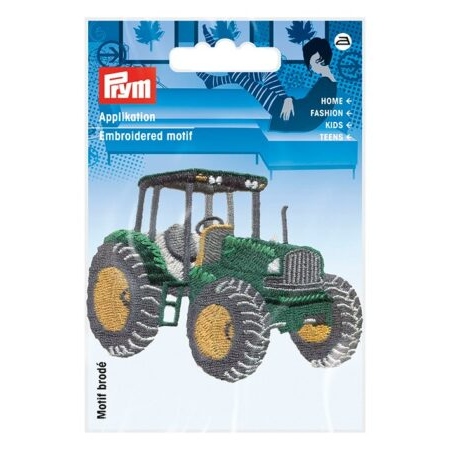 Traktor grønn