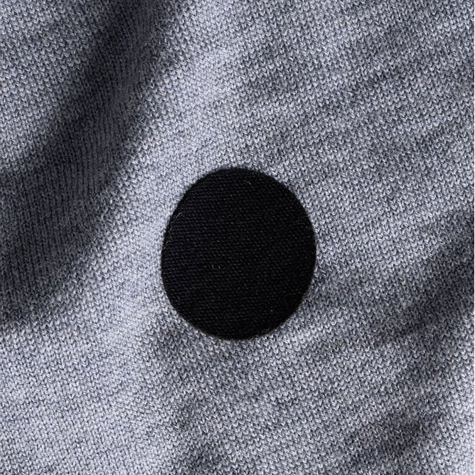 FabPatch Reparasjonslapp MERINO – Sort