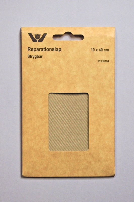 Reparasjonslapp 100% bomull Beige
