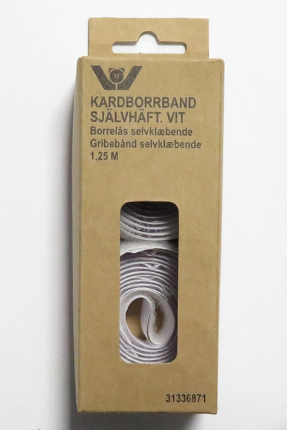 Borrelås selvklebende - Hvit - 20mm x 1,25m