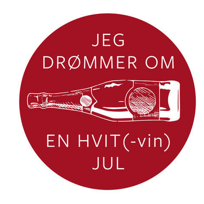Vinkork med julemotiv