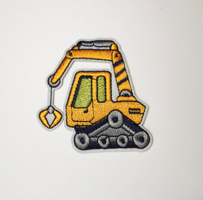 Brodert strykemerke av Belteruller Med Kran