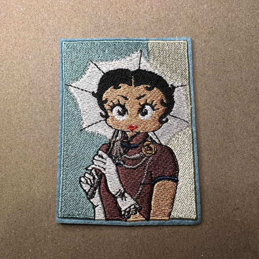 Brodert strykemerke av Betty Boop