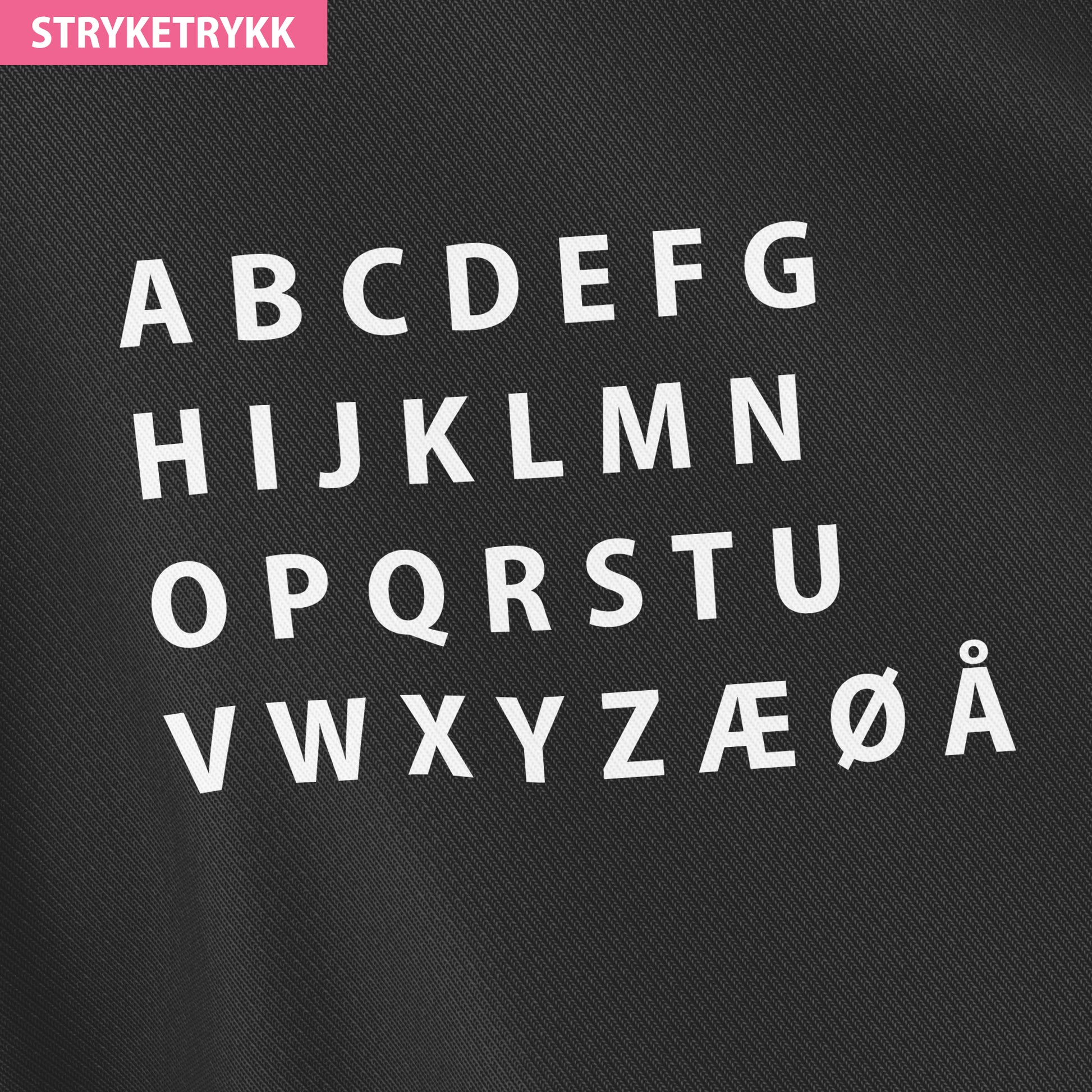 Bokstaver Stor
