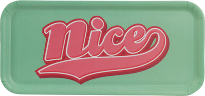 Retro serveringsbrett 32 x 15 cm