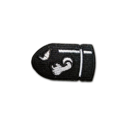 Brodert strykemerke av Bullet Bill