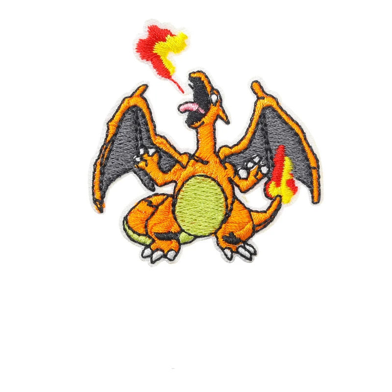 Brodert strykemerke av Charizard