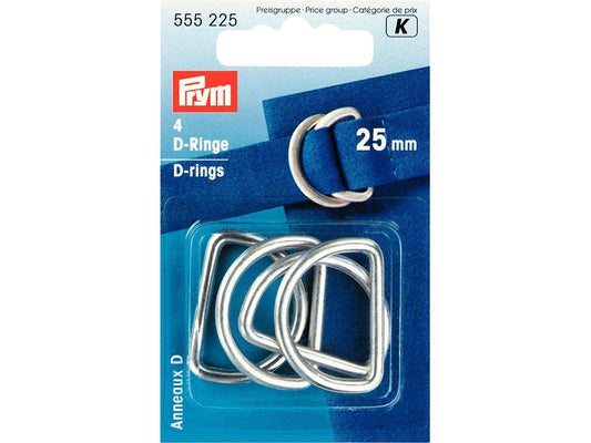 D-Ring 25Mm, til f.eks. hundehalsbånd, forkler el.