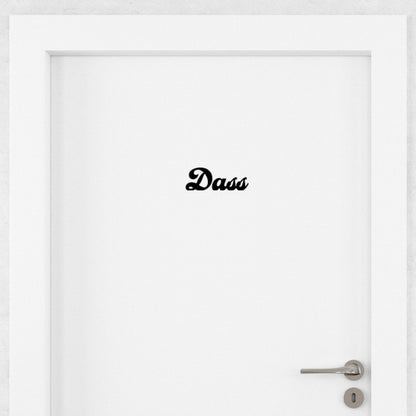 Dass Wallsticker