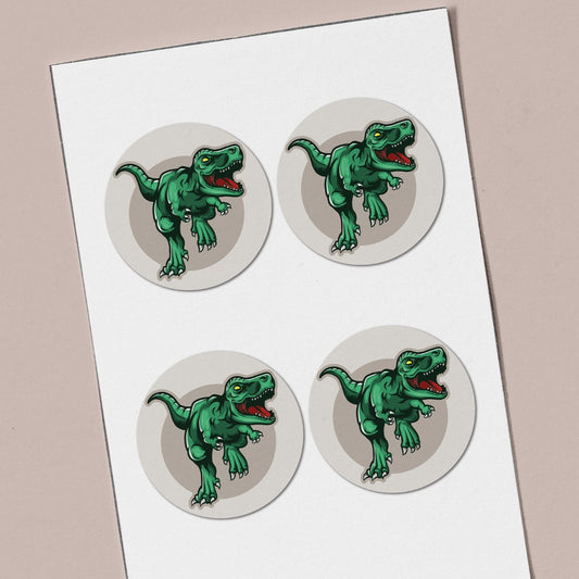 Klistremerke av Dinosaur T-Rex