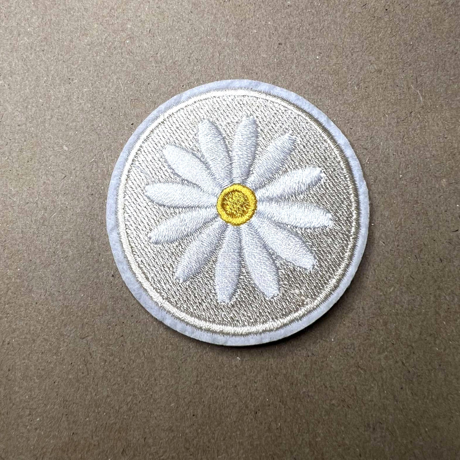 Brodert strykemerke Emblem Blomst
