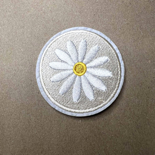 Brodert strykemerke Emblem Blomst