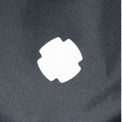 FabPatch Reparasjonslapp REFLECTIVE – Sort/grå – 3stk