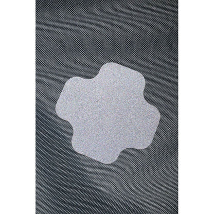 FabPatch Reparasjonslapp REFLECTIVE – Sort/grå – 3stk