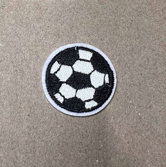 Brodert strykemerke av fotball
