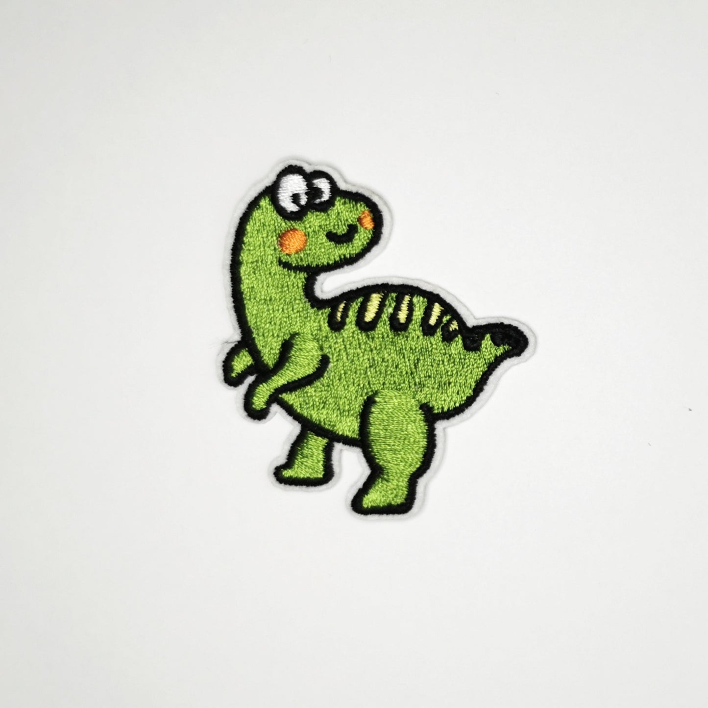 Strykelapp med motiv av Grønn Dino