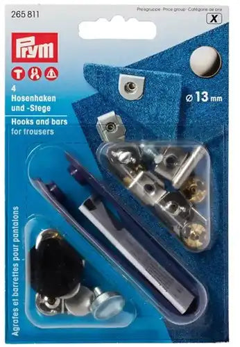 Hekter for bukse 13mm – 4stk