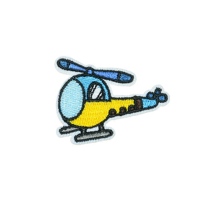 Brodert strykemerke av Helikopter