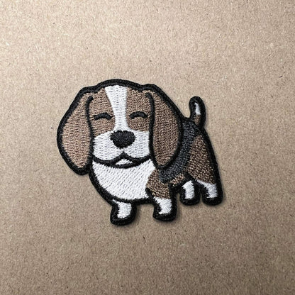Brodert strykemerke av Beagle