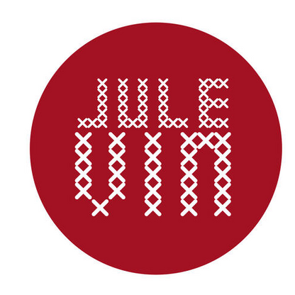 Vinkork med julemotiv