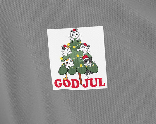 Julenisse Katter i et juletre