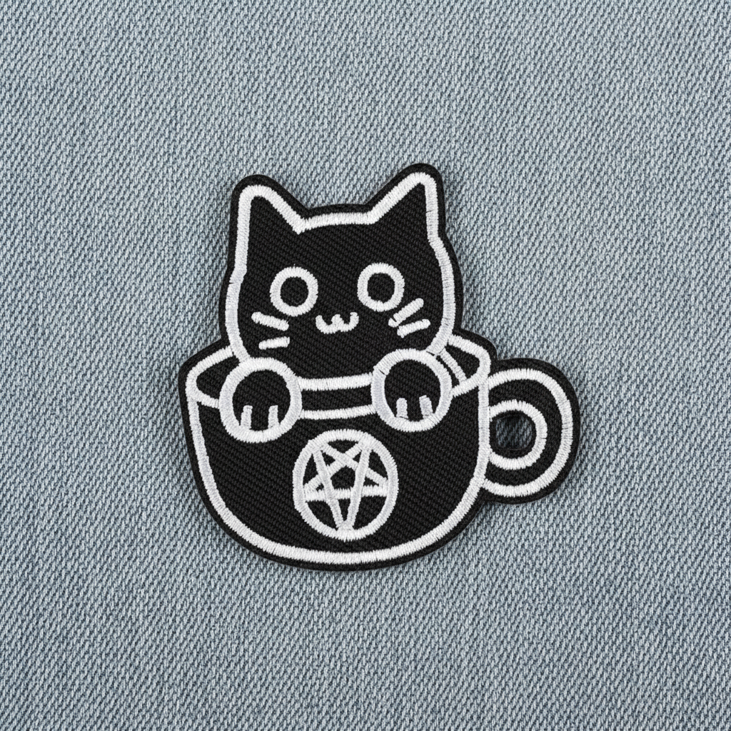 Kattekopp strykelapp