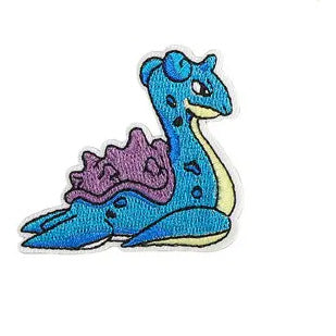 Brodert strykemerke av Lapras fra Pokémon-franchisen