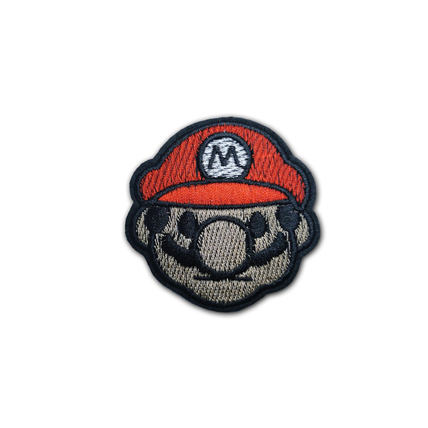 Brodert strykemerke av Mario 