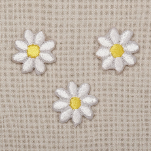 Strykemerke – hvite blomster