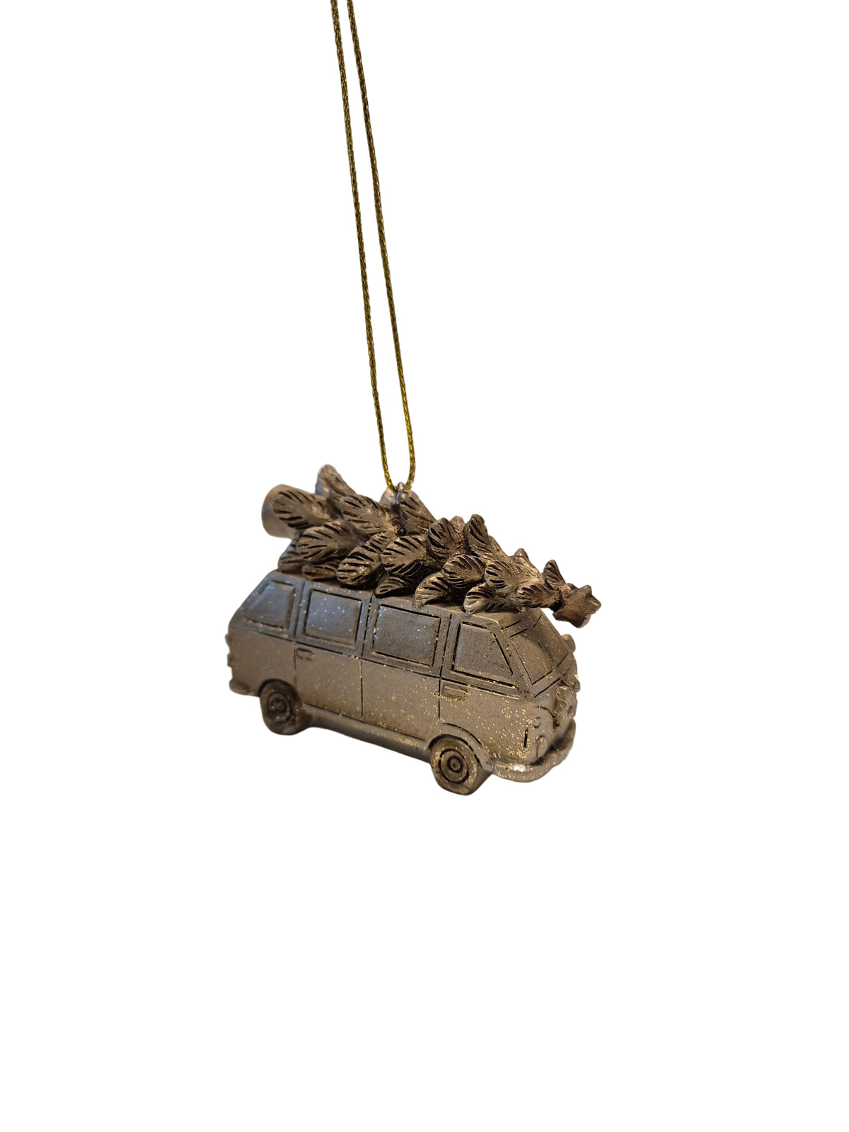 Nostalgisk buss juleornament