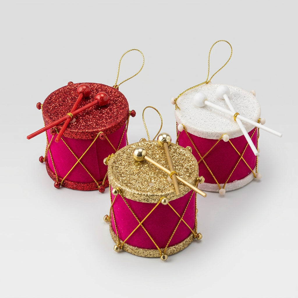 Nostalgisk juleornament  tromme