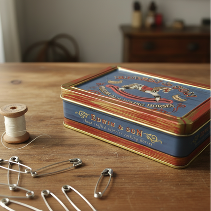 Nostalgisk metallboks