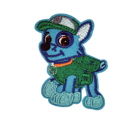Brodert strykemerke av karakteren Rocky fra Paw Patrol