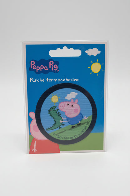 Peppa gris geog emblem strykemerke