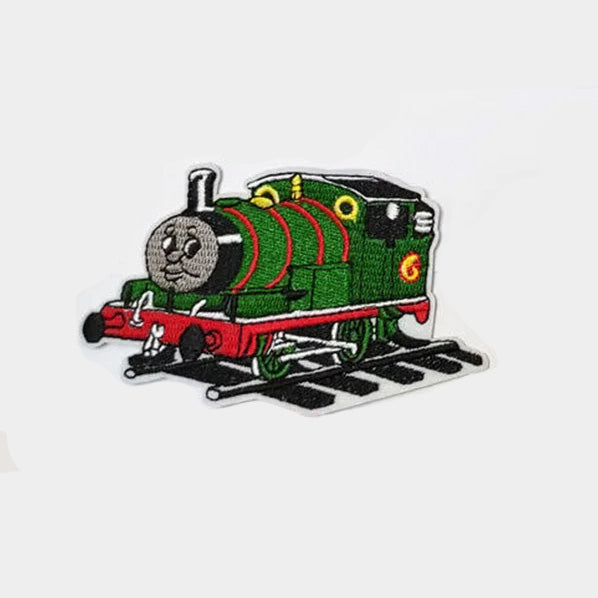 Brodert strykemerke av Percy fra serien Thomas Toget