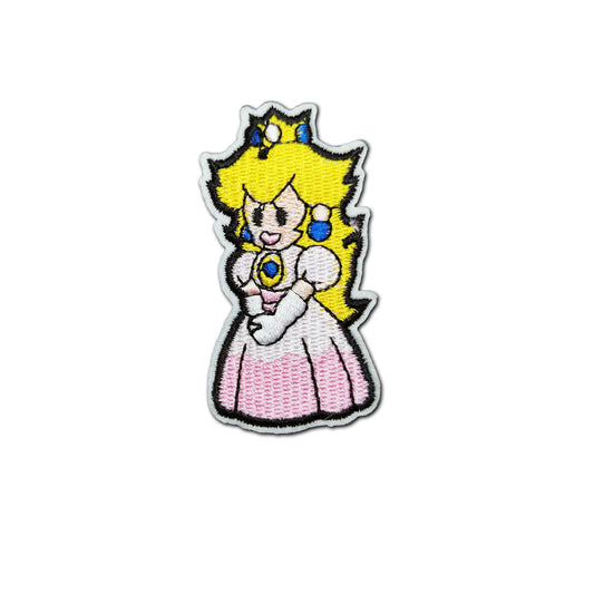 Brodert strykemerke av Prinsesse Peach