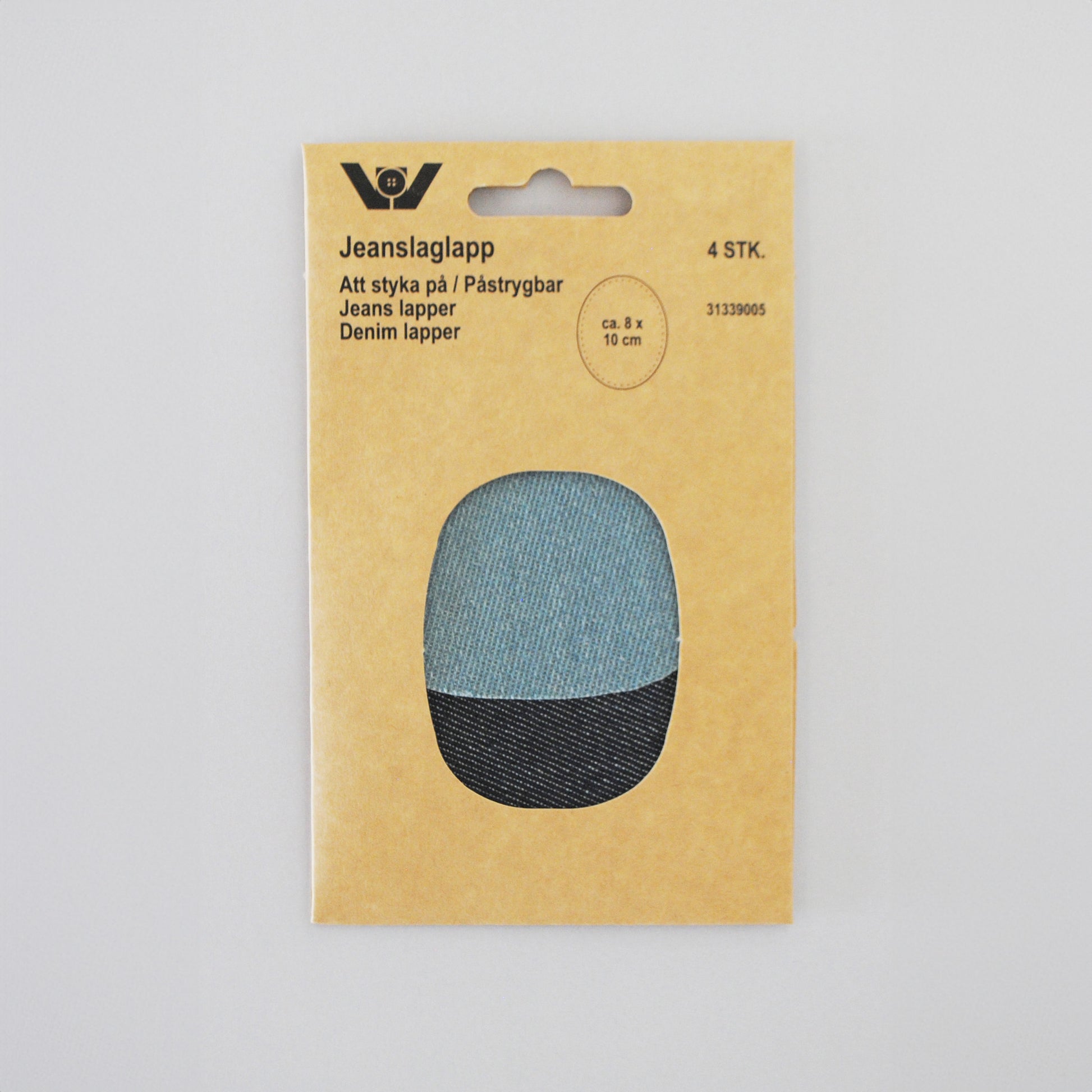 Reparasjonslapp Jeans 2 par 8x10 cm