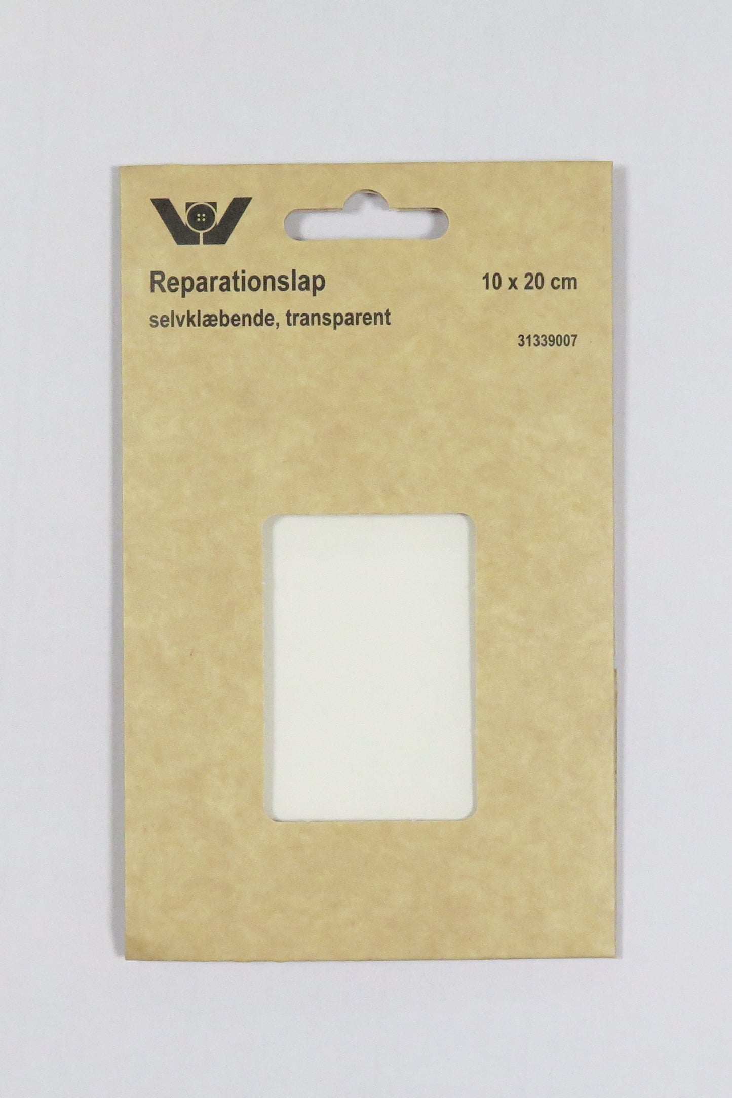 Reparasjonslapp Transparent 10 X 20 cm