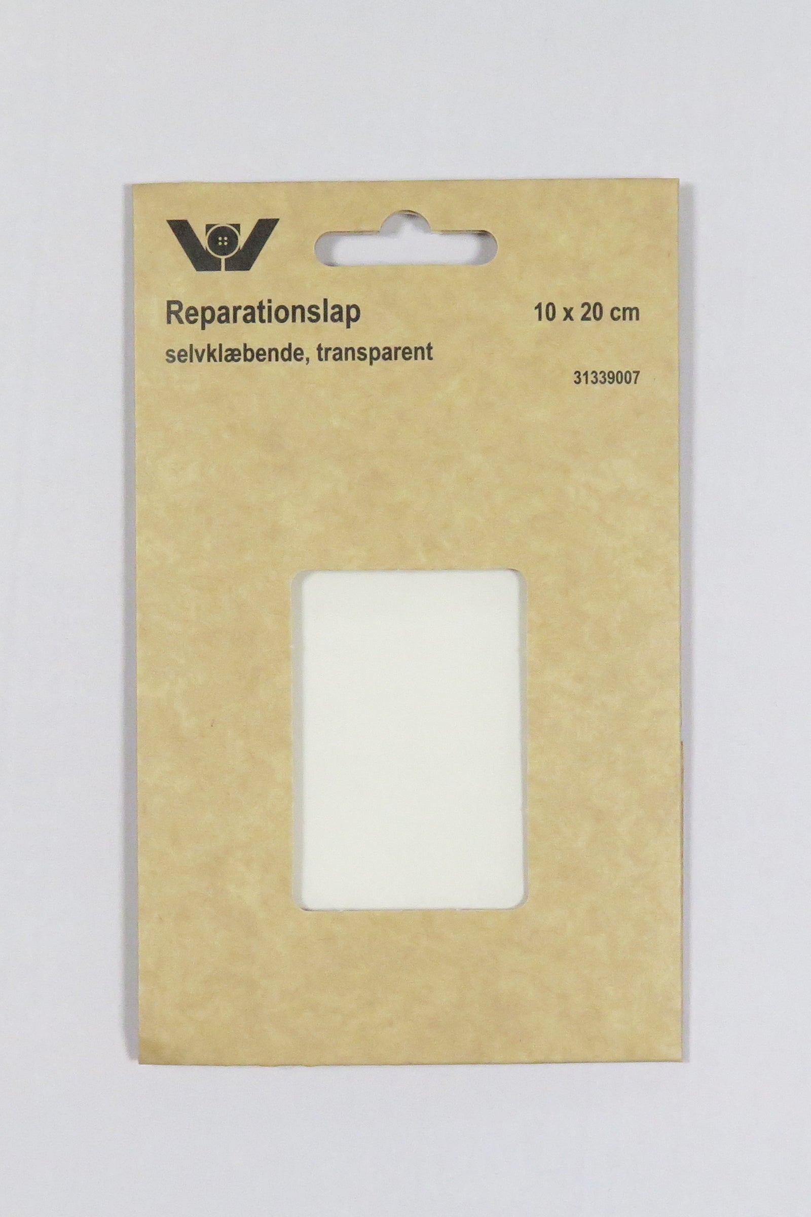Reparasjonslapp Transparent 10 X 20 cm