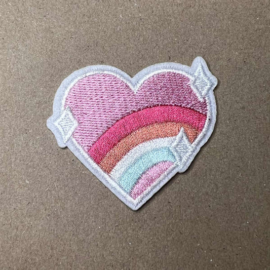 Brodert strykemerke av Rosa Hjerte