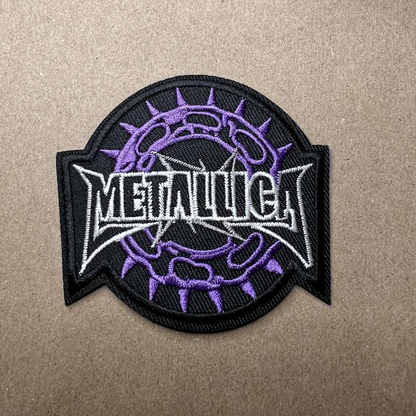 Brodert strykemerke Retro Band